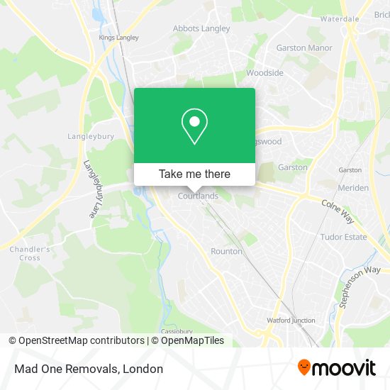 Mad One Removals map