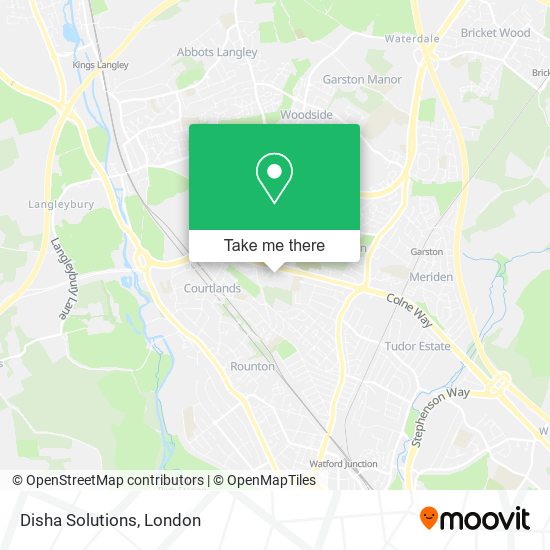 Disha Solutions map
