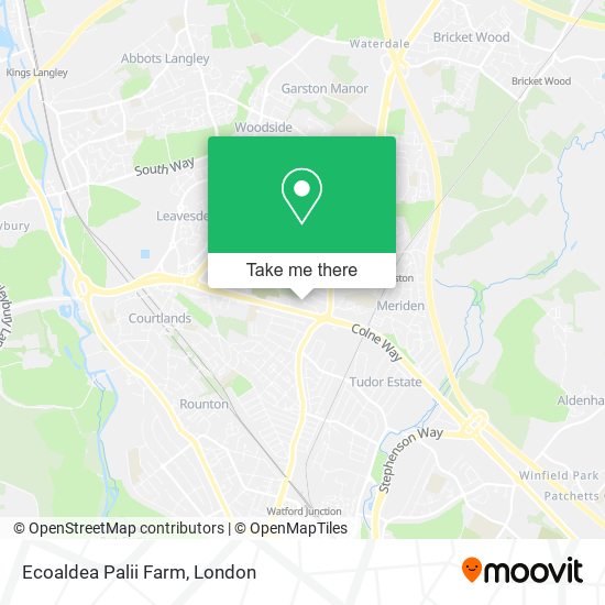 Ecoaldea Palii Farm map
