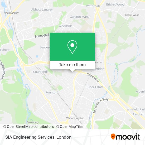 SIA Engineering Services map