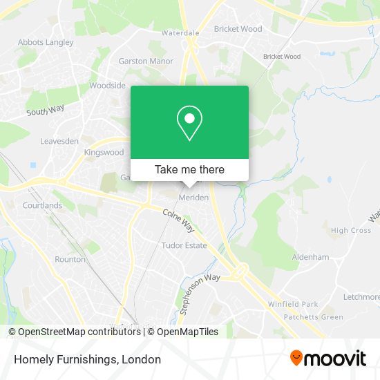 Homely Furnishings map