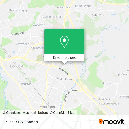 Buns R US map