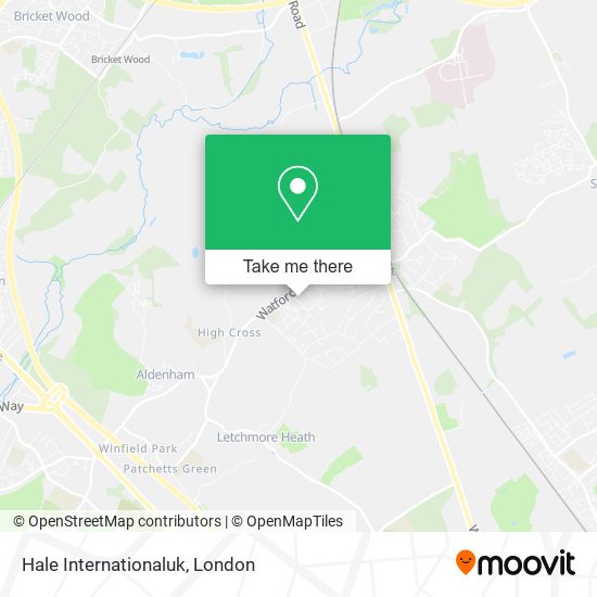 Hale Internationaluk map