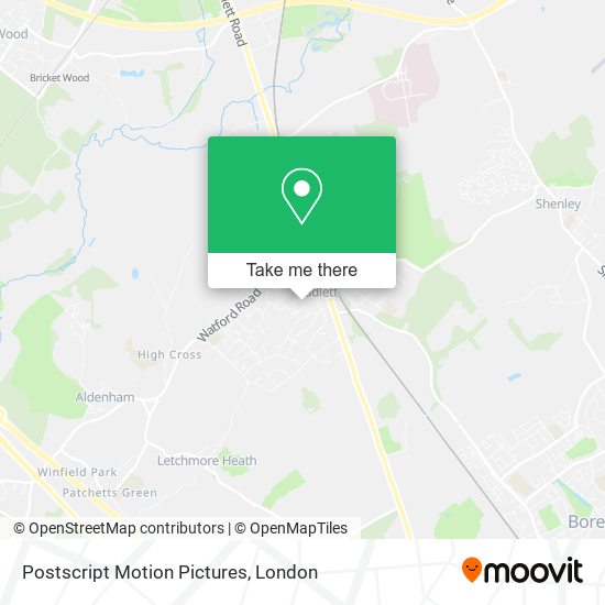Postscript Motion Pictures map