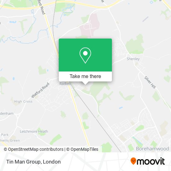 Tin Man Group map