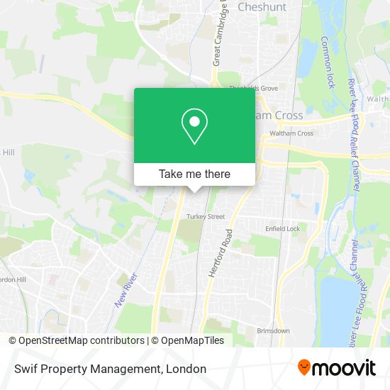 Swif Property Management map