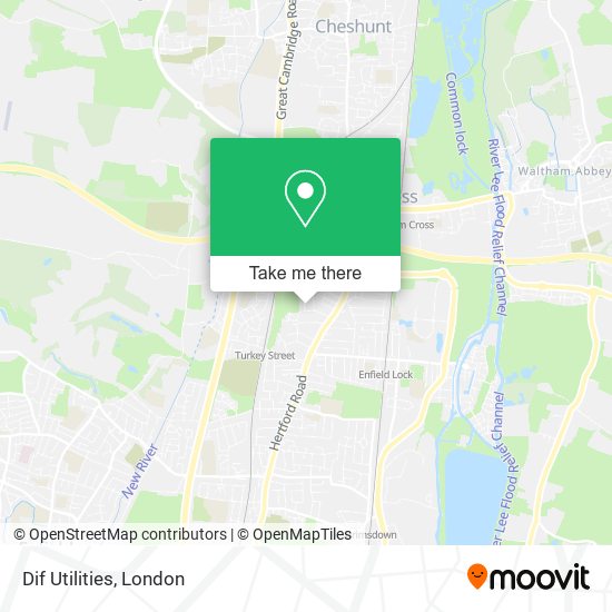 Dif Utilities map