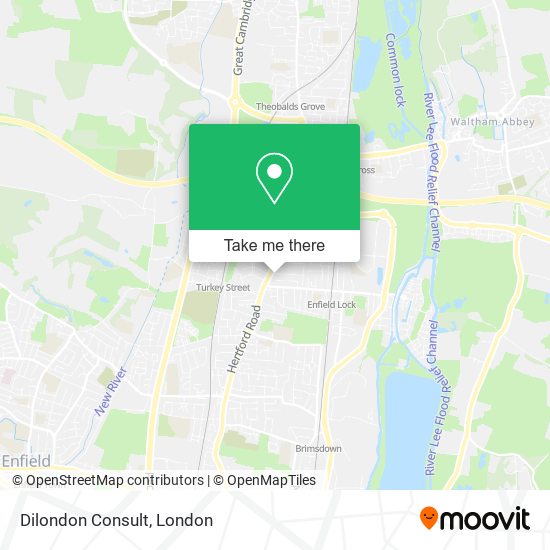Dilondon Consult map