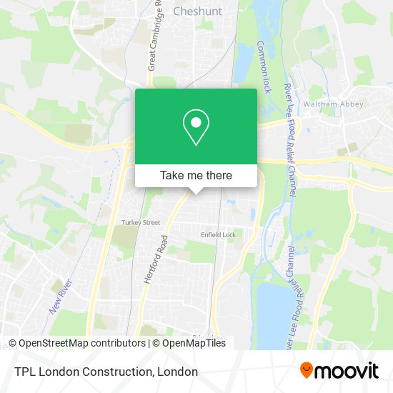TPL London Construction map