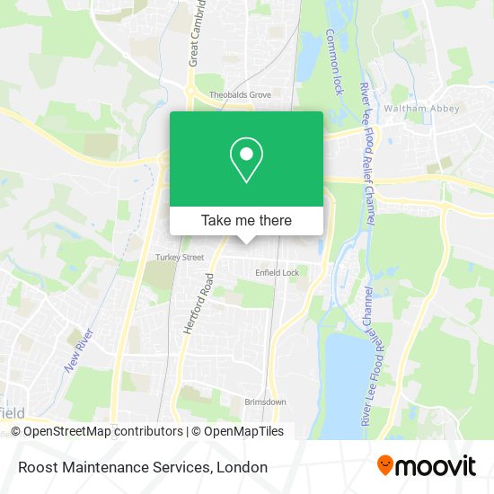 Roost Maintenance Services map