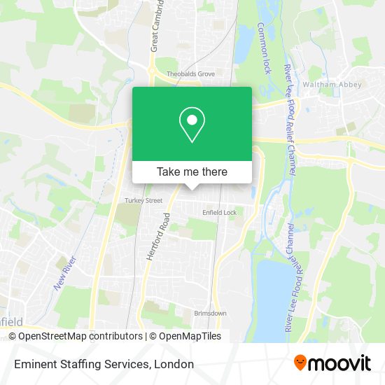 Eminent Staffing Services map