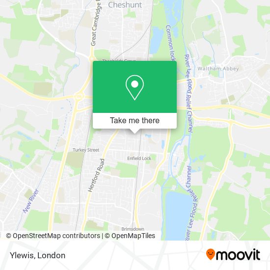 Ylewis map