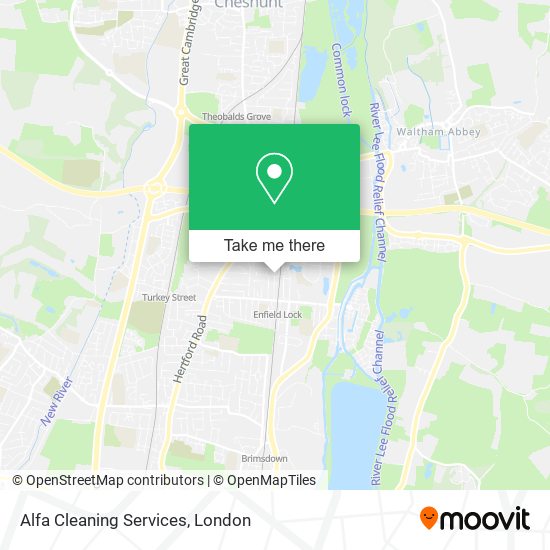 Alfa Cleaning Services map