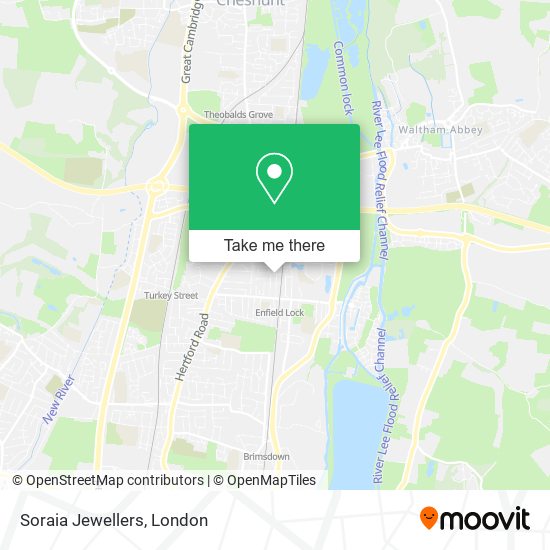 Soraia Jewellers map