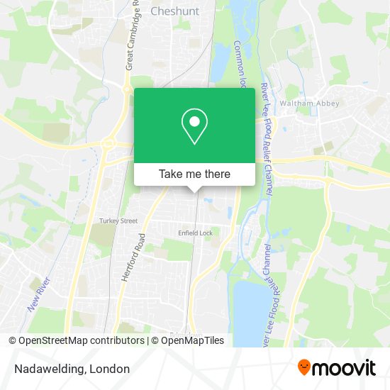 Nadawelding map