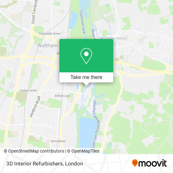 3D Interior Refurbishers map