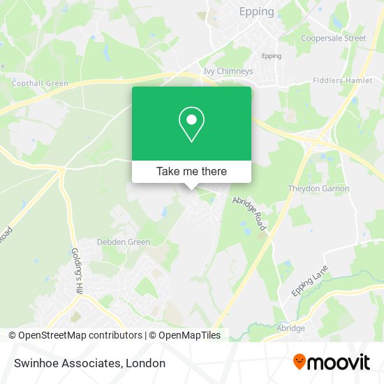 Swinhoe Associates map