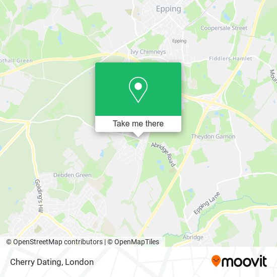 Cherry Dating map