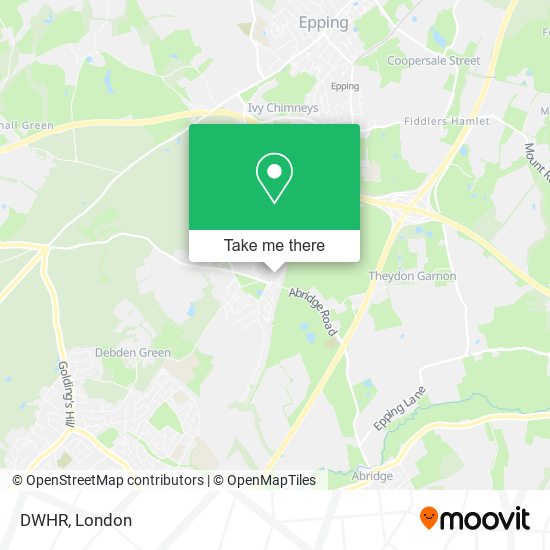 DWHR map