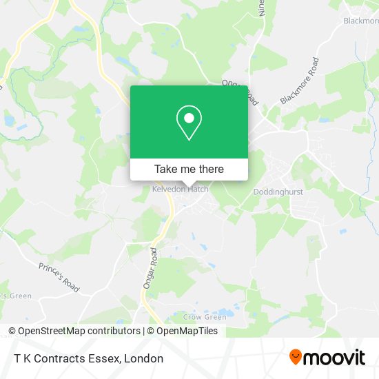 T K Contracts Essex map