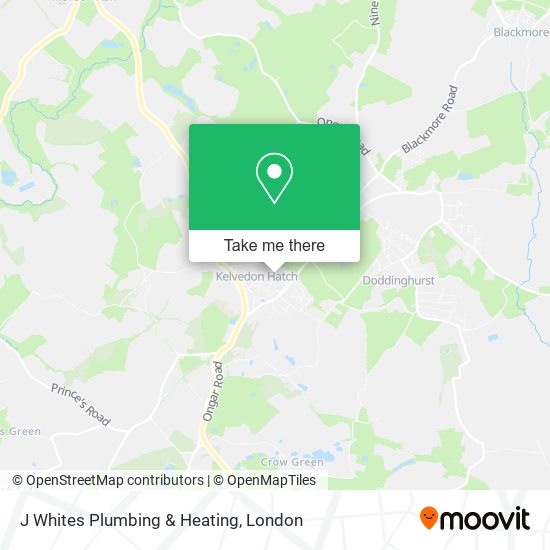 J Whites Plumbing & Heating map