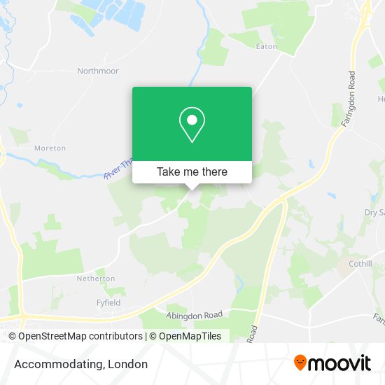 Accommodating map