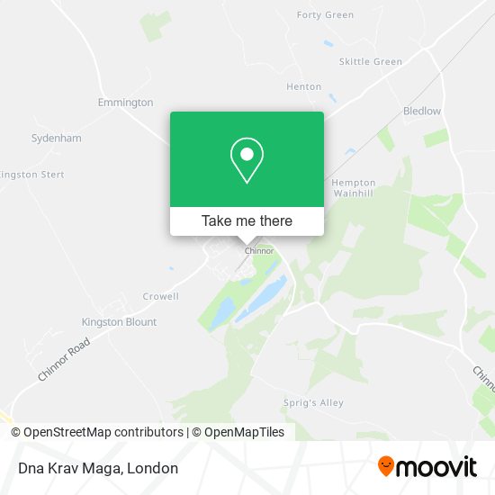 Dna Krav Maga map