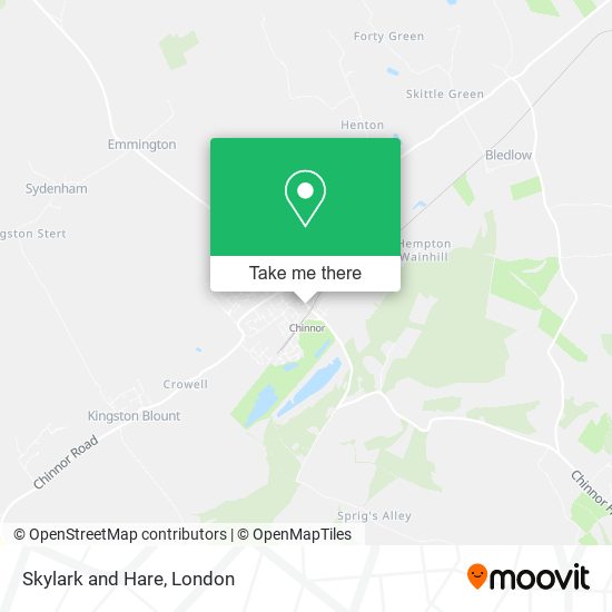 Skylark and Hare map