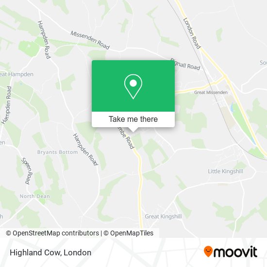 Highland Cow map