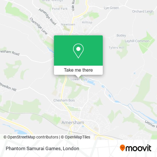 Phantom Samurai Games map