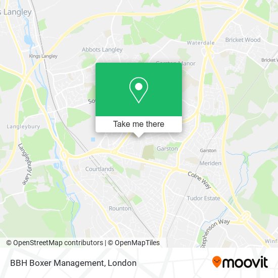 BBH Boxer Management map