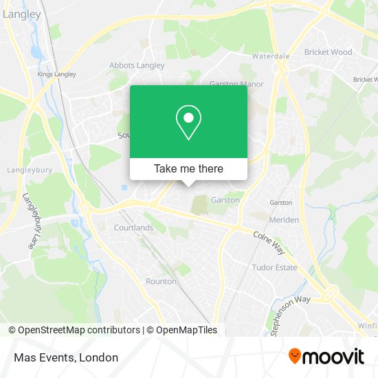 Mas Events map