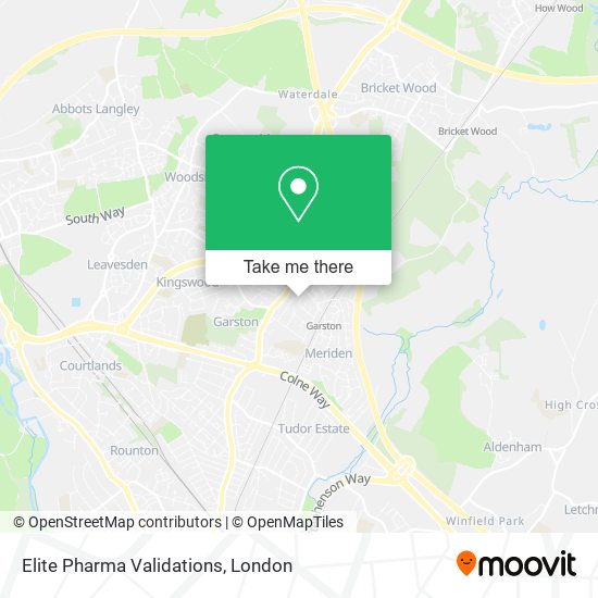 Elite Pharma Validations map