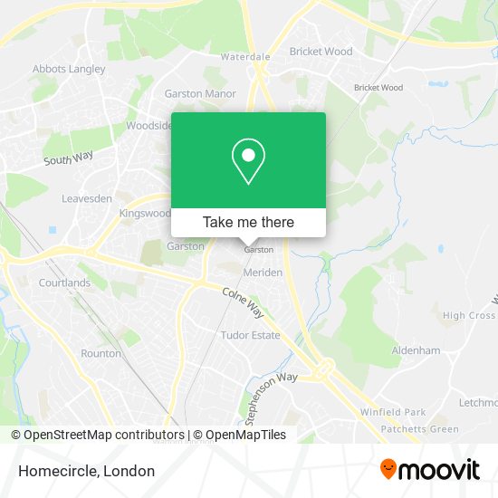 Homecircle map