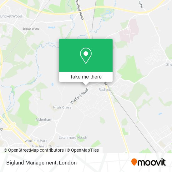 Bigland Management map