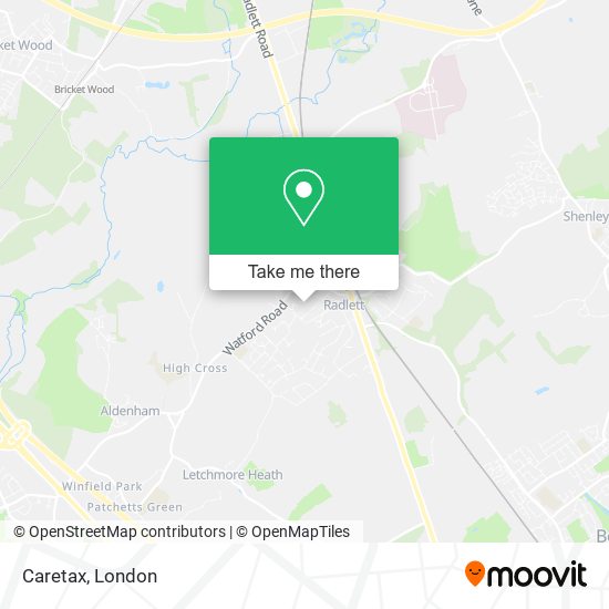 Caretax map