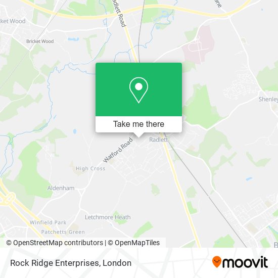 Rock Ridge Enterprises map