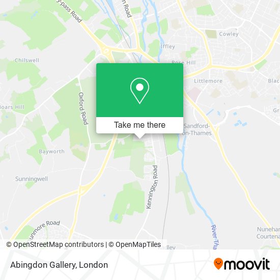 Abingdon Gallery map