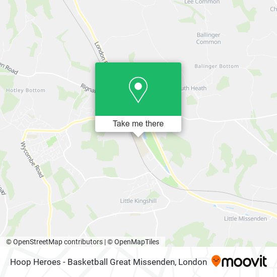 Hoop Heroes - Basketball Great Missenden map