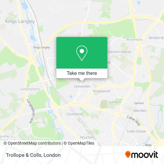 Trollope & Colls map