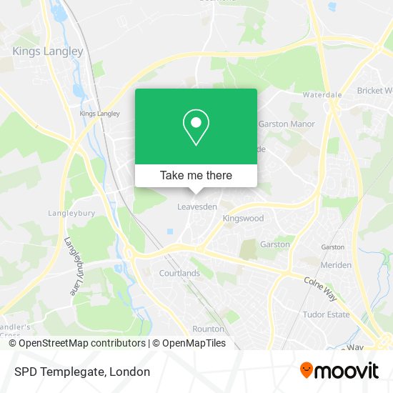 SPD Templegate map