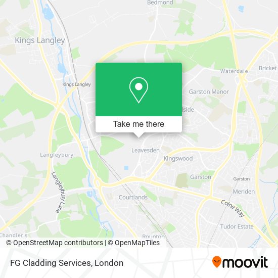 FG Cladding Services map