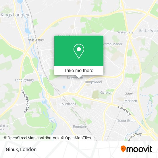 Ginuk map