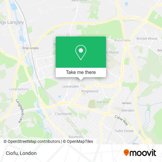 Ciofu map