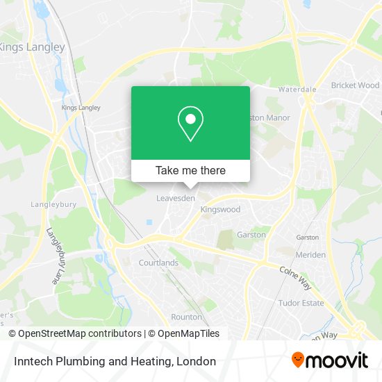 Inntech Plumbing and Heating map