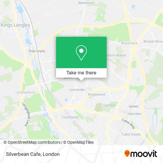 Silverbean Cafe map