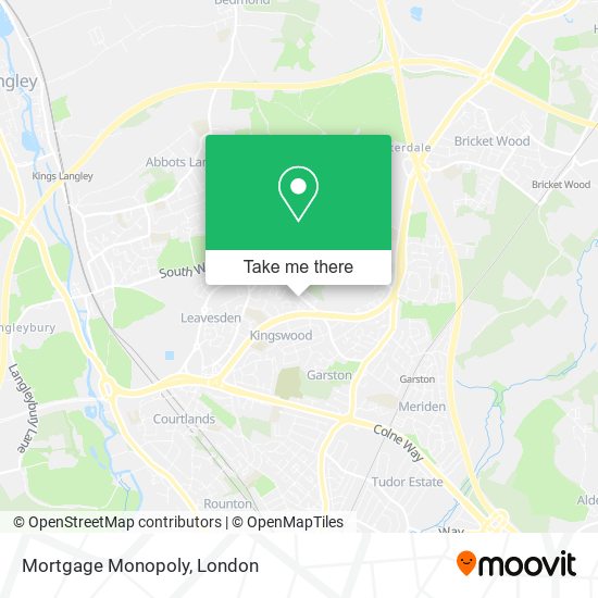 Mortgage Monopoly map