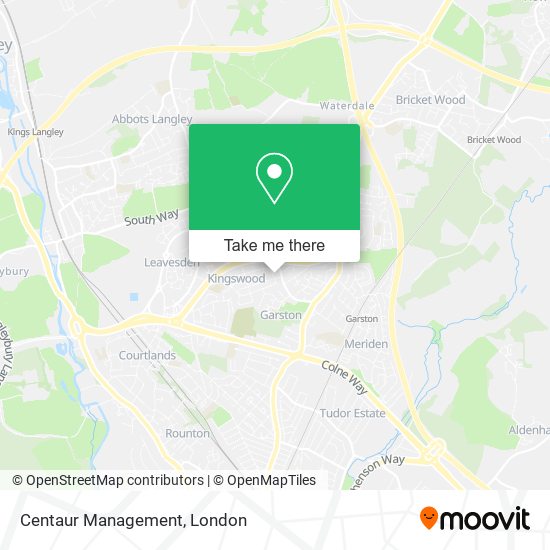 Centaur Management map
