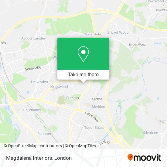 Magdalena Interiors map