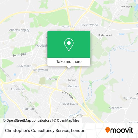 Christopher's Consultancy Service map